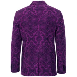 Paisley Rave Cord 3 Button Blazer T 12 Paisley Rave Cord 3 Button Blazer T -KDX Clothing Store madcap englamd hendrix cord paisley blazer grape 1 14593.1661263931 1
