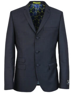 Classic Mohair 3 Button Suit Jacket -KDX Clothing Store madcap england 3 button blazer navy 4 58064.1661269860