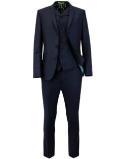 Classic Mohair 3 Button Suit Jacket -KDX Clothing Store madcap england 3 button suit navy 2 72555.1661269864