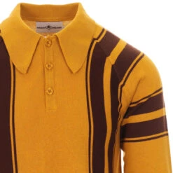 Acid Test Mod Big Collar Polo HG -KDX Clothing Store madcap england acid test polo top haarvest gold 2 15788.1661261937 1