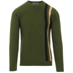 Action 1960s Mod Racing Jumper (OB) 31 Action 1960s Mod Racing Jumper (OB) -KDX Clothing Store madcap england action racing jumper cypress green 3 38625.1661264216 4