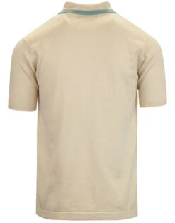 Bauhaus Mod Stripe Knit Polo Shirt -KDX Clothing Store madcap england art deco stripe polo mens 2 76172.1661268004 1