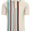 Bauhaus Mod Stripe Knit Polo Shirt -KDX Clothing Store madcap england art deco stripe polo mens 3 16450.1661268003 1