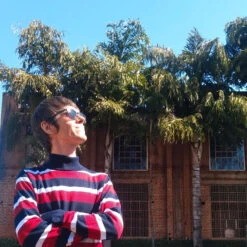 Ashcroft MADCAP Retro 60s Roll Neck Jumper In Blue -KDX Clothing Store madcap england ashcroft rollneck1 93999.1661259910 1