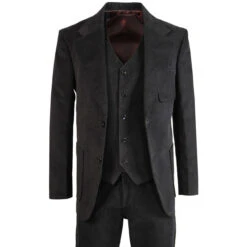 Montana Retro 70s Cord Blazer BLACK 25 Montana Retro 70s Cord Blazer BLACK -KDX Clothing Store madcap england black cord suit close up 1 39812.1661260485 1