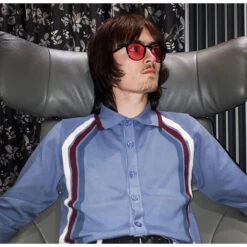 Blast Mod Stripe Polo Cardigan (FL) -KDX Clothing Store madcap england blast polo blue1 92689.1661265811