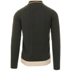 Blast Mod Stripe Polo Cardigan (R) -KDX Clothing Store madcap england blast polo cardigan rosin 1 78060.1661264791 2