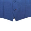 60s Mod Mohair Tonic Waistcoat BLUE