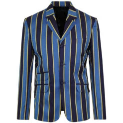 Offbeat 60s Mod Boating Blazer TEAL -KDX Clothing Store madcap england boating blazer blue yellow 4 79302.1661266998