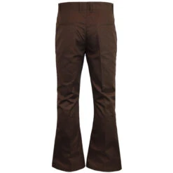 Bolan Smart Bellbottom Flares BROWN 19 Bolan Smart Bellbottom Flares BROWN -KDX Clothing Store madcap england bolan bellbottoms brown 2 79302.1664291001