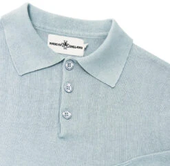 Brando 1960s Mod Knitted Polo (B) -KDX Clothing Store madcap england brando knitted polo blue fog 1 72053.1661265874 2