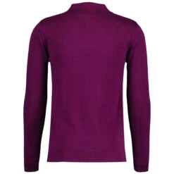 Brando 1960s Mod Knitted Polo DP 36 Brando 1960s Mod Knitted Polo DP -KDX Clothing Store madcap england brando long sleeve knitted polo dark purple 1 52488.1692023378