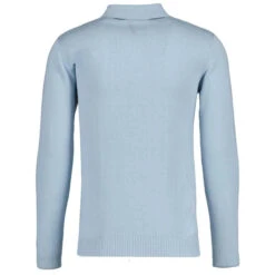 Brando 1960s Mod Knitted Polo (N) -KDX Clothing Store madcap england brando long sleeve knitted polo winter sky 1 39103.1667467174 1