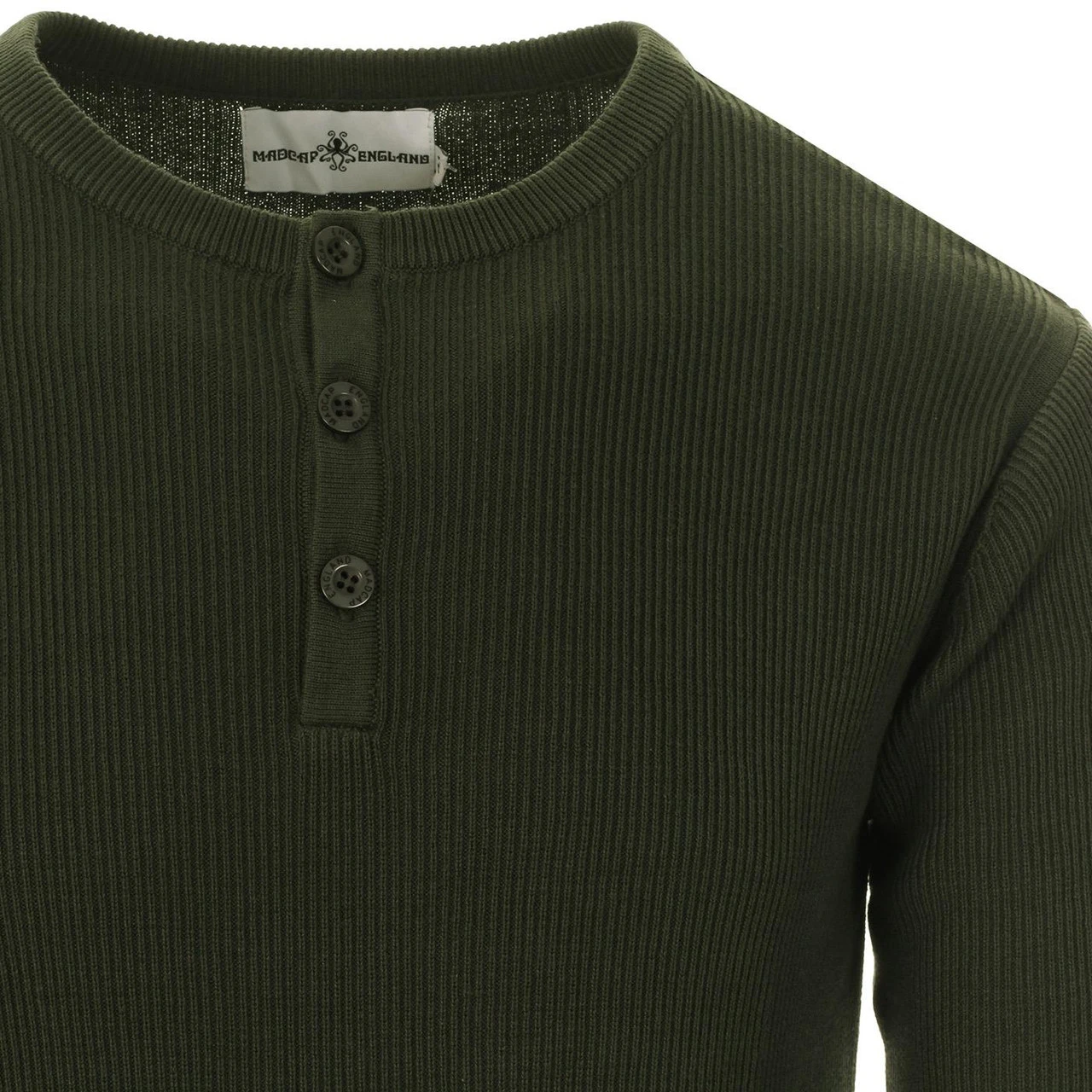 Caine Ribbed Grandad Top (Birch) 18 Caine Ribbed Grandad Top (Birch) - Image 16
