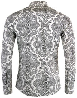 Capo 60s Paisley Spear Collar Shirt