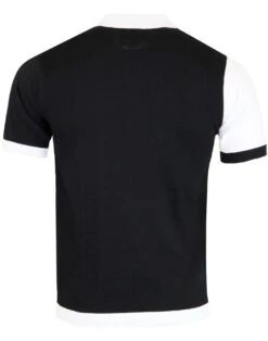 Capone Mod Ska Two Tone Knit Polo -KDX Clothing Store madcap england capone 2 tone polo 1 92603.1661268973