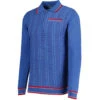 Coltrane Mod Jacquard Knit Polo Z -KDX Clothing Store madcap england coltrane jacqaurd polo federal blue 2 94303.1683192620 1