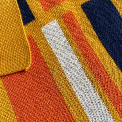 Comet Retro 60s Mod Polo Shirt (NB) -KDX Clothing Store madcap england comet polo gold1 46377.1661261165 2