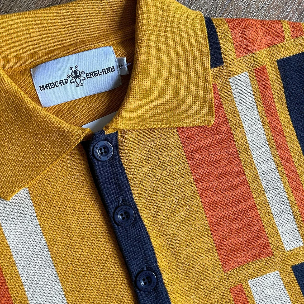 Comet Retro 60s Mod Polo Shirt (GO) 7 Comet Retro 60s Mod Polo Shirt (GO) - Image 5