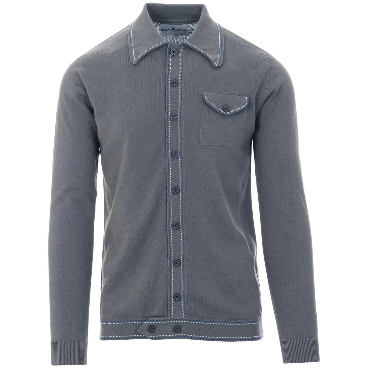 Crawdaddy Micro Dash LS Polo BLACK 8 Crawdaddy Micro Dash LS Polo BLACK - Image 6