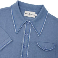 Crawdaddy Micro Dash Knit Polo (IP) -KDX Clothing Store madcap england crawdaddy polo blue 5 00821.1661266153 6