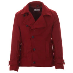 Denny 60s Dandy Mod Melton Jacket G -KDX Clothing Store madcap england denny jaket burgundy 5 96054.1661260589 1