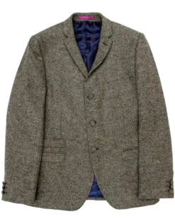 Mod Donegal 3 Button Suit Jacket 16 Mod Donegal 3 Button Suit Jacket -KDX Clothing Store madcap england donegal suit jacket 3 22755.1661271058