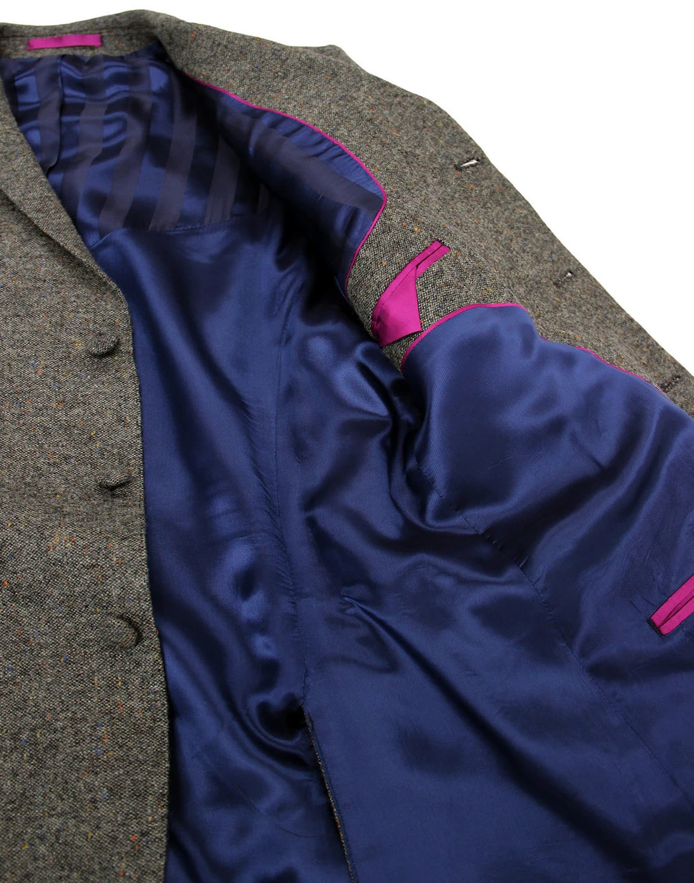 Mod Donegal 3 Button Suit Jacket 10 Mod Donegal 3 Button Suit Jacket - Image 8