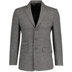 Dylan Brushed Dogtooth Mod Blazer -KDX Clothing Store madcap england dylan dogtooth brushed wool blend blazer 2 45058.1682089164