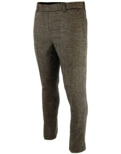 Dylan 1960s Mod Dogtooth Trousers 9 Dylan 1960s Mod Dogtooth Trousers -KDX Clothing Store madcap england dylan dogtooth trousers 4 28156.1661270998