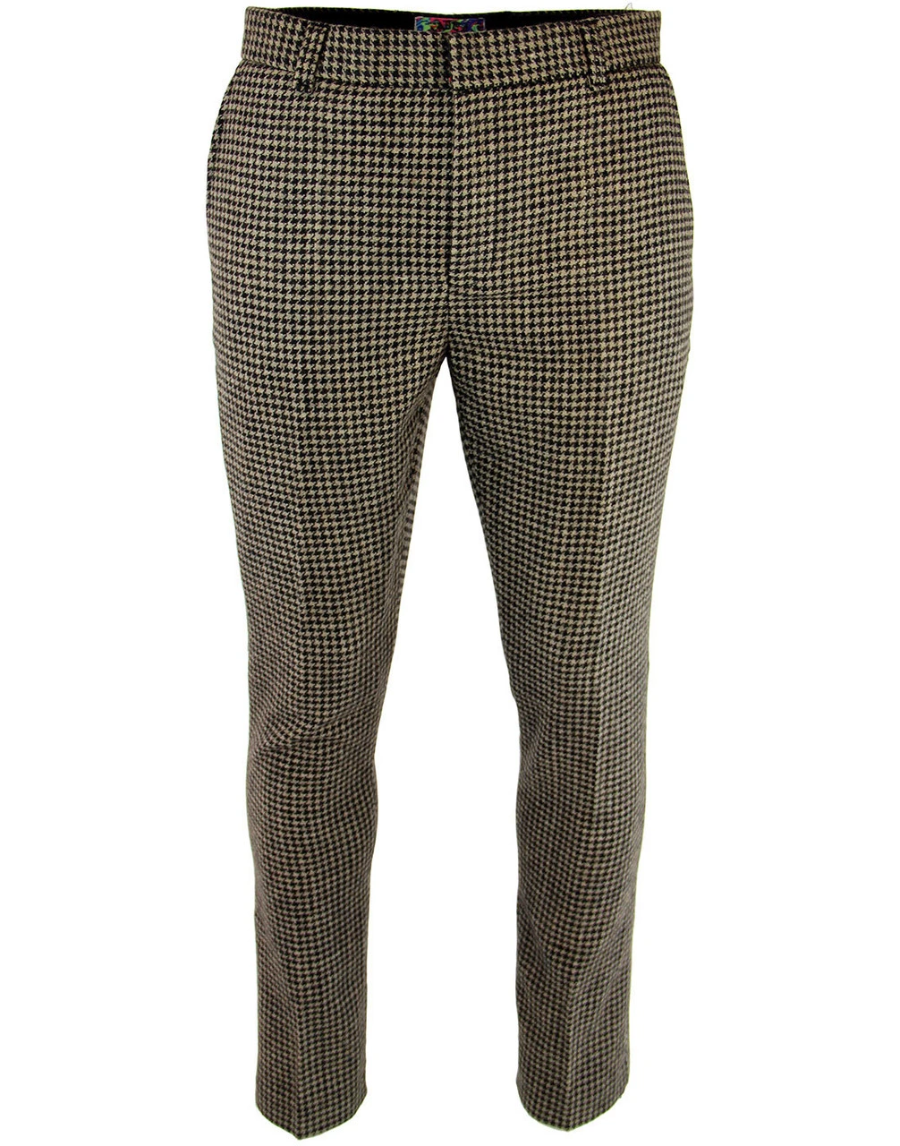 Dylan 1960s Mod Dogtooth Trousers 2 Dylan 1960s Mod Dogtooth Trousers