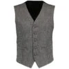 Dylan 60s Mod Dogtooth Waistcoat