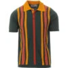 Farlowe Mod Stripe Knit Polo Top WS