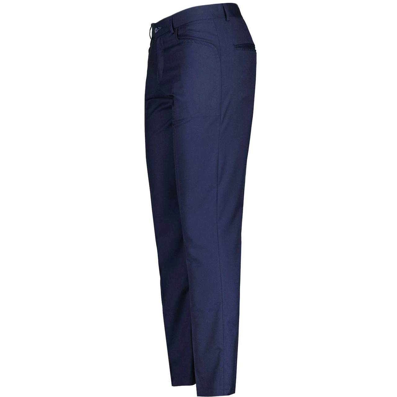 Mod Slim Leg Frogmouth Pocket Suit Trousers In Navy 4 Mod Slim Leg Frogmouth Pocket Suit Trousers In Navy - Image 2