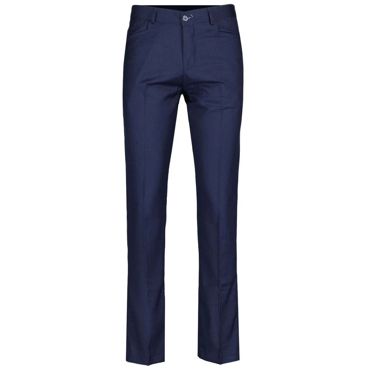 Mod Slim Leg Frogmouth Pocket Suit Trousers In Navy 5 Mod Slim Leg Frogmouth Pocket Suit Trousers In Navy - Image 3
