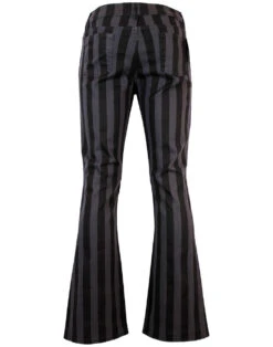 Holy Roller - Retro 60s Striped 70s Indie Flares B 17 Holy Roller - Retro 60s Striped 70s Indie Flares B -KDX Clothing Store madcap england holy roller blackgrey1 39602.1664879846