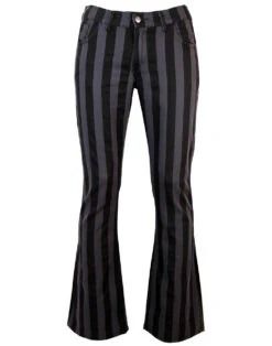 Holy Roller - Retro 60s Striped 70s Indie Flares B 18 Holy Roller - Retro 60s Striped 70s Indie Flares B -KDX Clothing Store madcap england holy roller blackgrey3 97389.1664879844