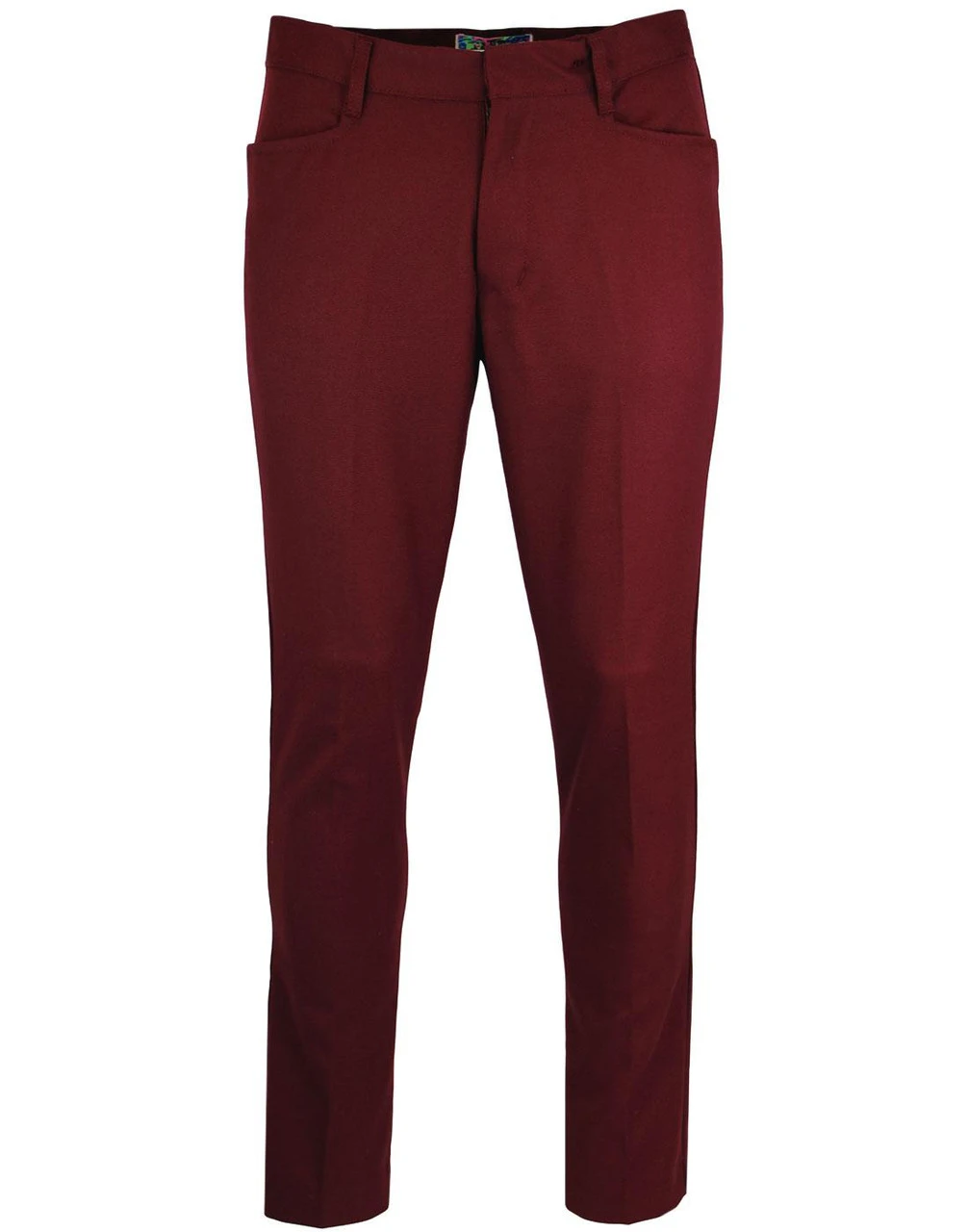 Logan Slim Mod Hopsack Trousers Bu 8 Logan Slim Mod Hopsack Trousers Bu - Image 6
