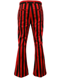 Inferno Retro Tailored Bellbottoms -KDX Clothing Store madcap england inferno stripe bellbottoms 1 77118.1661270213
