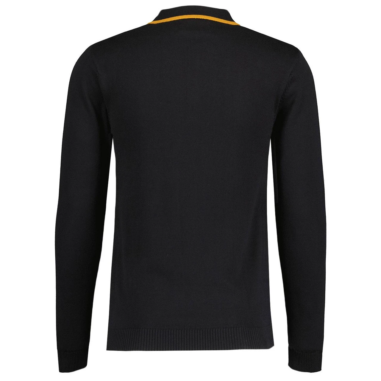 Junot Mod Waffle Stripe Knit Polo B 7 Junot Mod Waffle Stripe Knit Polo B - Image 5