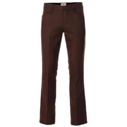 Logan Bootcut Hopsack Trousers (B) -KDX Clothing Store madcap england logan bootcut trousers chocolate brown 3 63378.1661261709 1