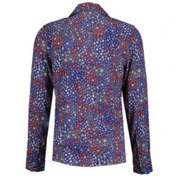 Rock-a-Hula Retro Rayon Ditsy Floral LS Revere Collar Shirt -KDX Clothing Store madcap england long sleeve floral rayon shirt blue 1 97485.1698858528