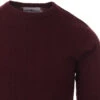 McQueen Retro Mod Crew Neck Jumper 2 McQueen Retro Mod Crew Neck Jumper -KDX Clothing Store madcap england mcqueen jumper wine 4 30793.1661271579