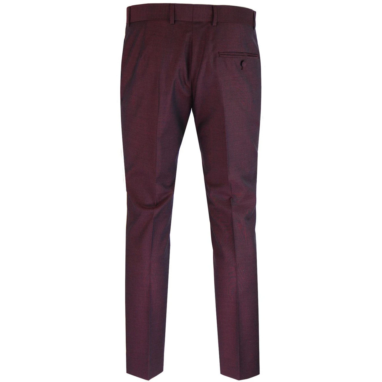 Mod Mohair Tonic Trousers BURGUNDY 4 Mod Mohair Tonic Trousers BURGUNDY - Image 2