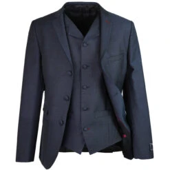 Mod Mohair Tonic Suit Jacket (Navy) -KDX Clothing Store madcap england mohair tonic suit navy 2 21743.1661266539