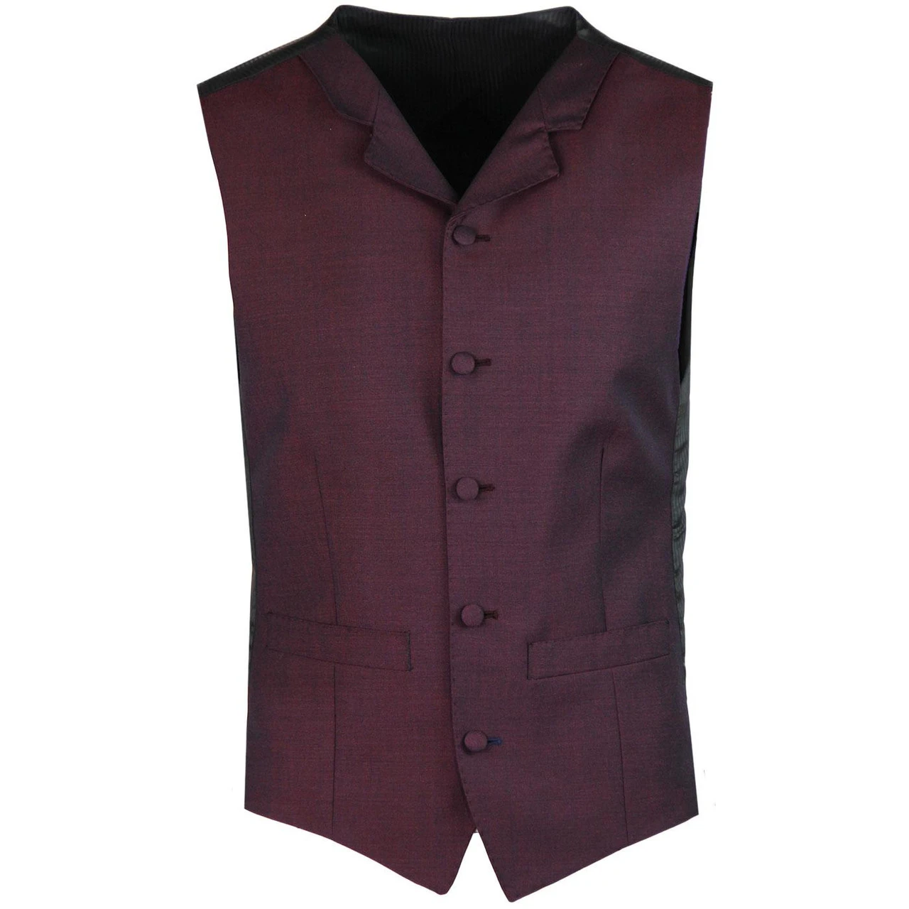 Mod Mohair Tonic Waistcoat BURGUNDY 3 Mod Mohair Tonic Waistcoat BURGUNDY