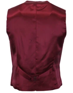 Mod Mohair Burgundy Tonic Waistcoat -KDX Clothing Store madcap england mohair waistcoat burgundy 3 84001.1661269926