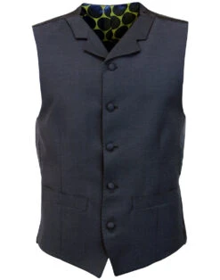 60s Mod Mohair Blend Waistcoat NAVY 9 60s Mod Mohair Blend Waistcoat NAVY -KDX Clothing Store madcap england mohair waistcoat navy 4 78067.1661269874