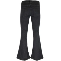 Rock Flare Retro 70s Flares (B/W) -KDX Clothing Store madcap england new rock stretch bellbottoms black 21 09113.1661266455 3