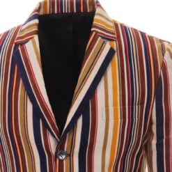 Offbeat Cord Stripe Boating Blazer